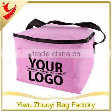 210D Polyester Material 6 Pack Insulated Food Kooler Bags for Food