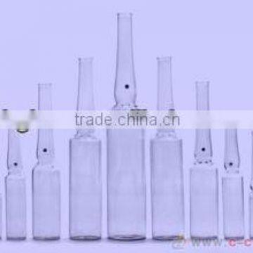 Pharmaceutical glass tube for ampoule