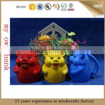 cheap ceramic piggy bank for promotion