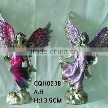 metal lovely fairy sculpture 0238