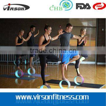 VYW600 Ningbo Virson Wholesales yoga round wheels fitness yoga wheels