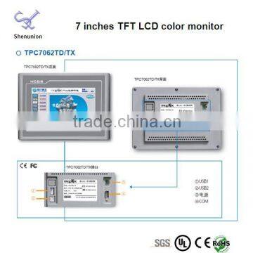 7 inches tft lcd color monitor