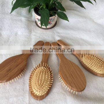 Professional Bamboo Hair Brush/hair Comb Massage Brush photo-3