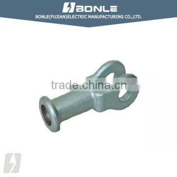 Power fitting ball clevis eye hook