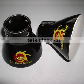 Ceramic Delicious Flavor Making Machine Kamado Chicken Sitter