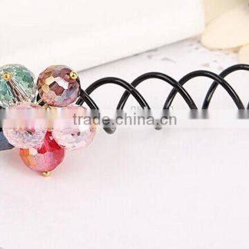 Fashion hair Ornament Helical hairpin