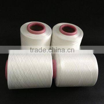 hand dyeable yarn for embroideray, polyester rat tail cord, super twist for cans