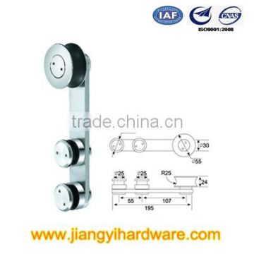 Frameless sliding glass door fitting,sliding hanger