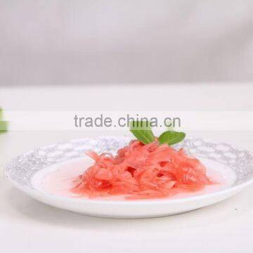 Sample avialble pink sweet taste sushi ginger marinated