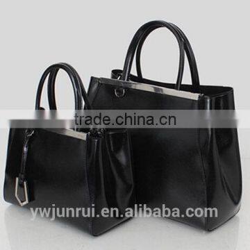 Distinctive design back women handbags from yiwu factory