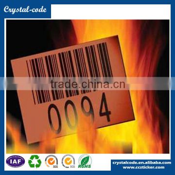 2016 hot sale self adhesive special high and low label sticker