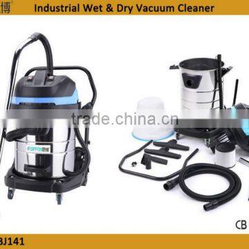 Three Motor 80L Heavy Cleaning Machine Industrial Wet and Dry Vacuum Cleaner photo-3