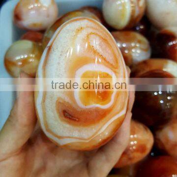 Factory Price Carnelian Agate Eggs Easter Eggs Gifts