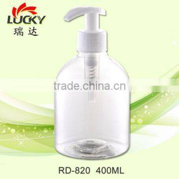 400ml Fine PET sjampoo spray bottle with lotion pump