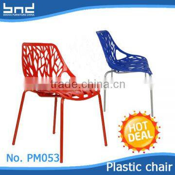 Modern metal frame PM053 plastic chair