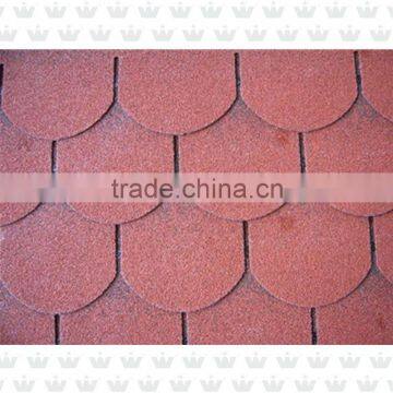 Roofing Asphalt Red 3-Tab Shingle