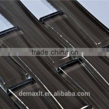 Dezhou Demax Balck Bamboo Interior Design Professional Glass Mosaic photo-3