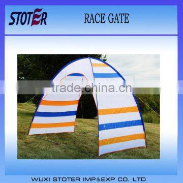 Advertising commercial portable race gate display