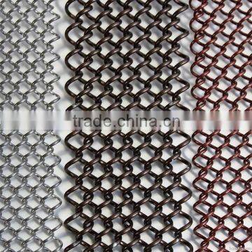 aluminum curtain mesh / aluminum wire mesh/ curtain metal mesh