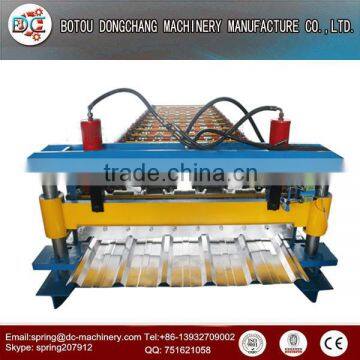 Trapezoid Roofing Sheet Metal Deck Roll Forming Machine Price photo-3