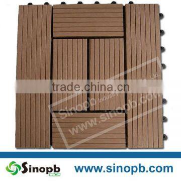 good price wood plastic composite decks