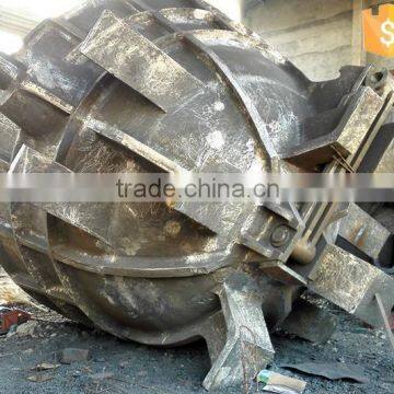 Heavy duty slag pot ladle for steel plant