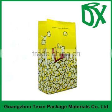 Top selling products in  customized printed paper snack food bag for popcorn dried food packaging