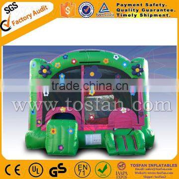 Inflatable Combo With Slide,flower Bouncer A3097 photo-2