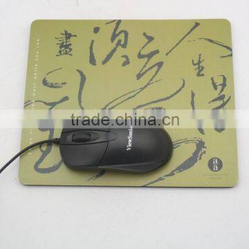 Guangzhou factory promotional mouse pad , print logo eva mouse mat