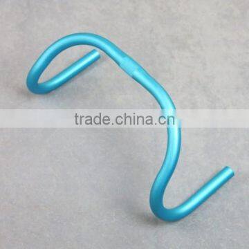 Single Speed Bicycle Drop Handle Bar Blue