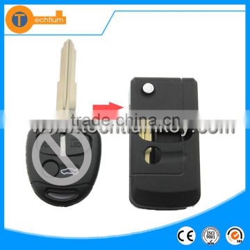 New design 4 buttons car remote key shell blank with best price for mitsubishi outlander Grandis