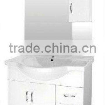 White bathroom cabinet bathroom vanity China