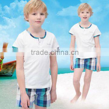 100 cotton pajamas kids /kids pajamas white