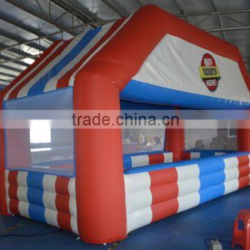 2016 Hot sale inflatable ticket booth tent for outdoor use