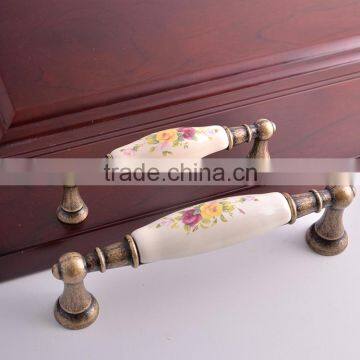 Made In China Beautiful Popular Ceramic Lever Door Cupboard Kitchen Handles