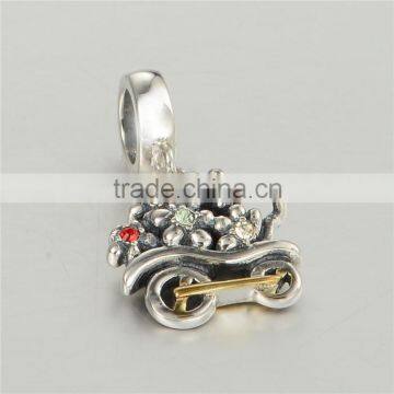 S925 New Arrival Bike Design Fashion Bracelet 2016 photo-5