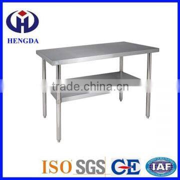 Assembled Stainless Steel Kitchen Worktable