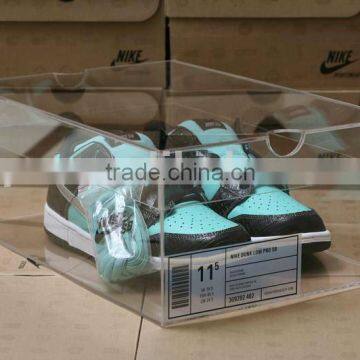 Acrylic Shoe Box Display for brand sport shoes