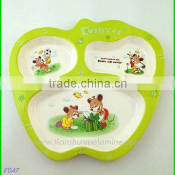 Trays melamine , children breakfast trays