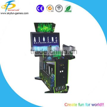 SKYFUN AMUSEMENT aliens shooting arcade machine,arcade shooting gun game machine,indoor games for adults