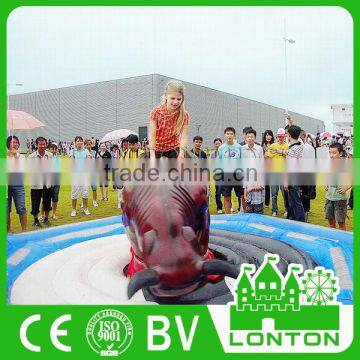 Cheap Price Mechanical Bull Big Inflatable Amusement Park Adult Game Rides