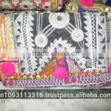 Traditional handmade vintage antique etnic vintage banjara clutch bags