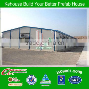 steel structure pig house with exquisite low cost sandwich panel