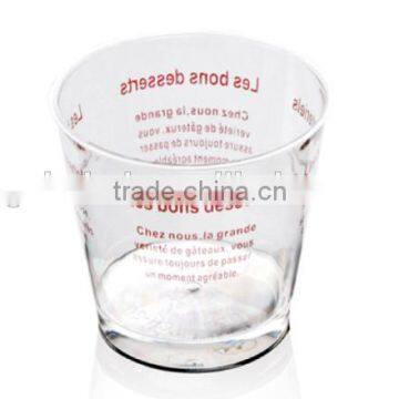 CH602-1-2 food grade 6 oz jelly packing plastic jelly box cup for jelly ice cream cups with cheap price