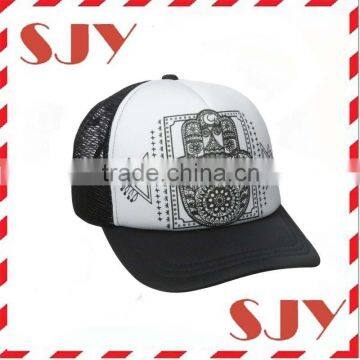 5 Panel Screen Print Mesh Foam And Mesh Kids Baseball Trucker Cap photo-3