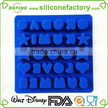 DGCCRF food grade multi-shape platinum silicone chocolate making mould