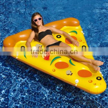 swimline giant pizza slice float inflatable swimming pool lounge