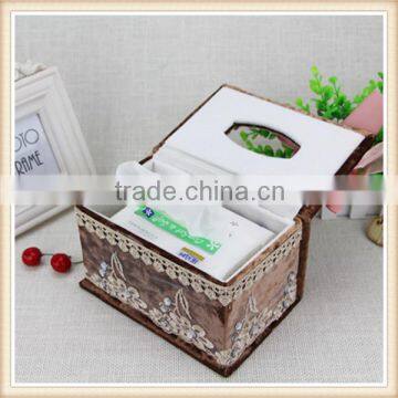Wall Mounted Tissue Box Holder