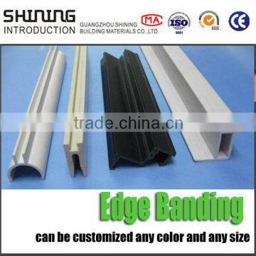 flexible pvc t profile edge banding