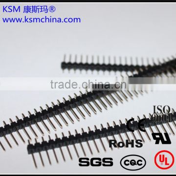 2.54mm straight single row pin header male 1*40 connector